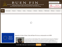 Tablet Screenshot of hermandadbuenfin.es